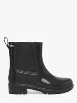 Regen Laarzen Tommy hilfiger Zwart accessoires 8213BDS